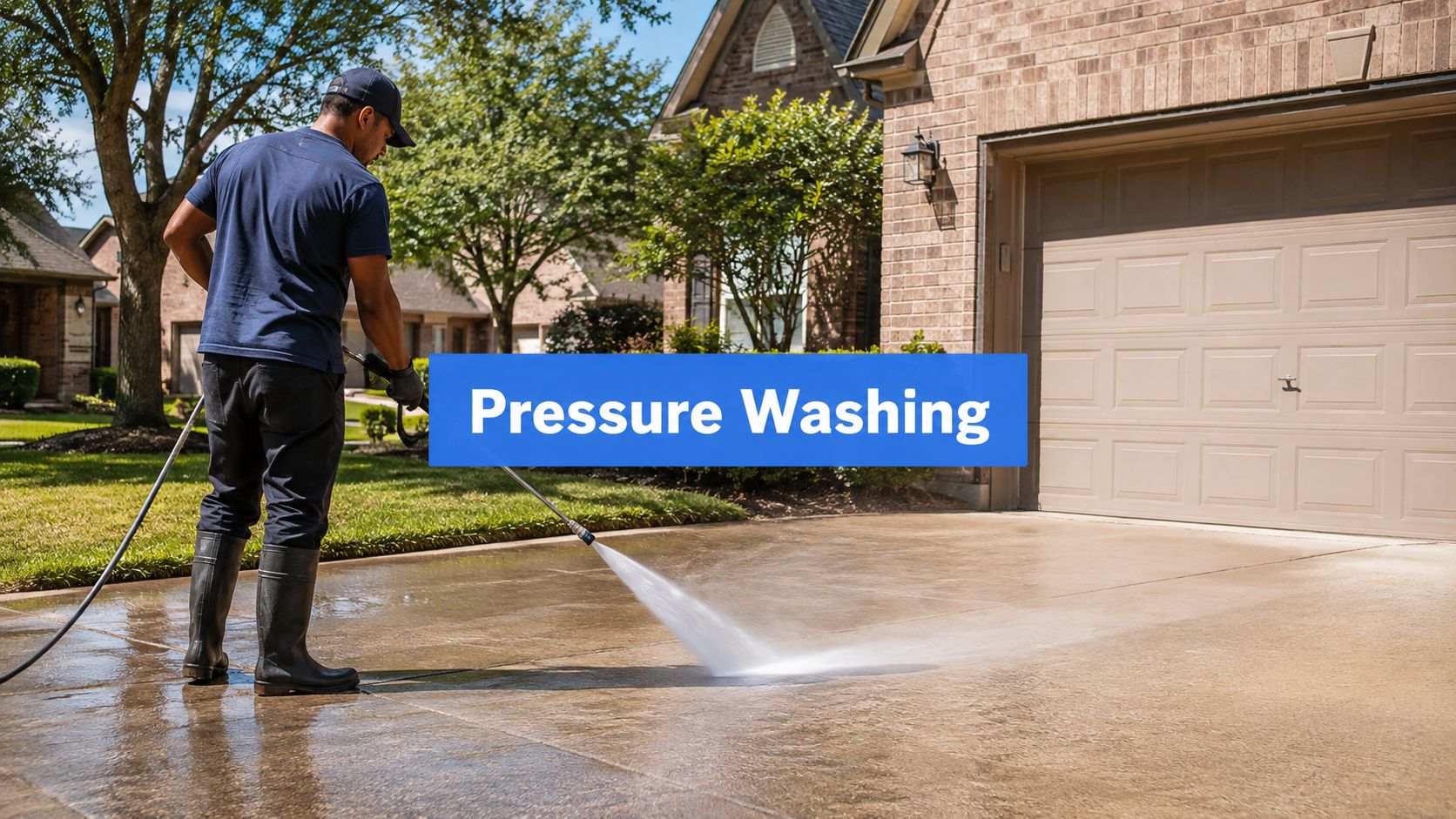Pressure Washing Services Houston