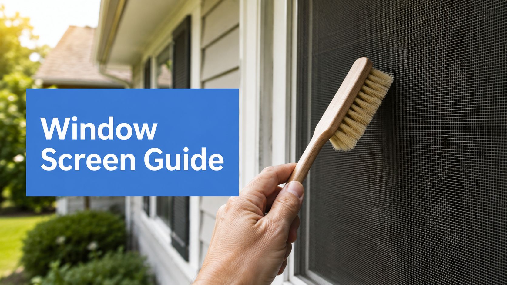Window Screen Cleaning: A Complete Homeowner Guide