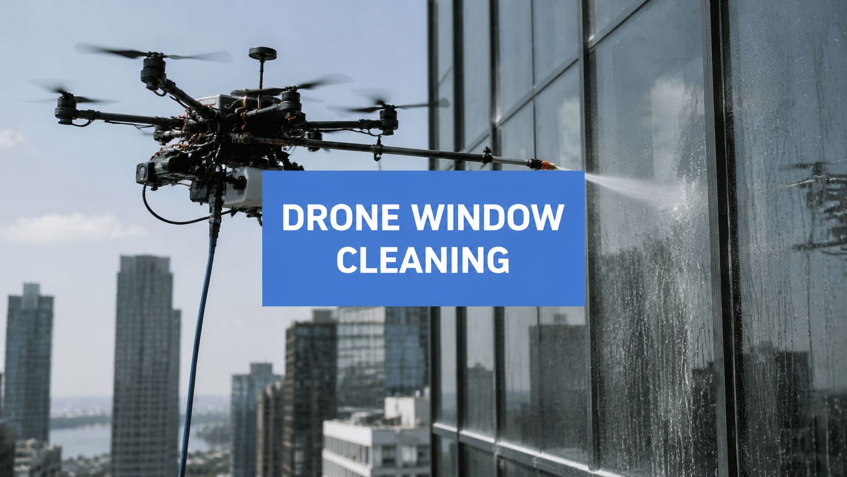 Drone Window Cleaning Service Guide for Managers