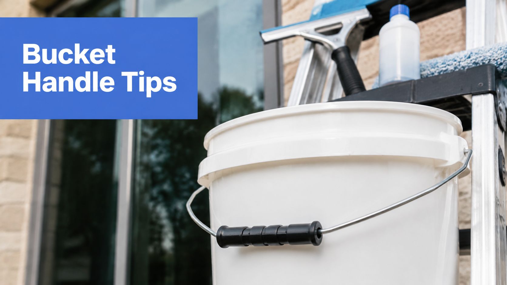5 Gallon Bucket Handle Guide for Window Cleaners