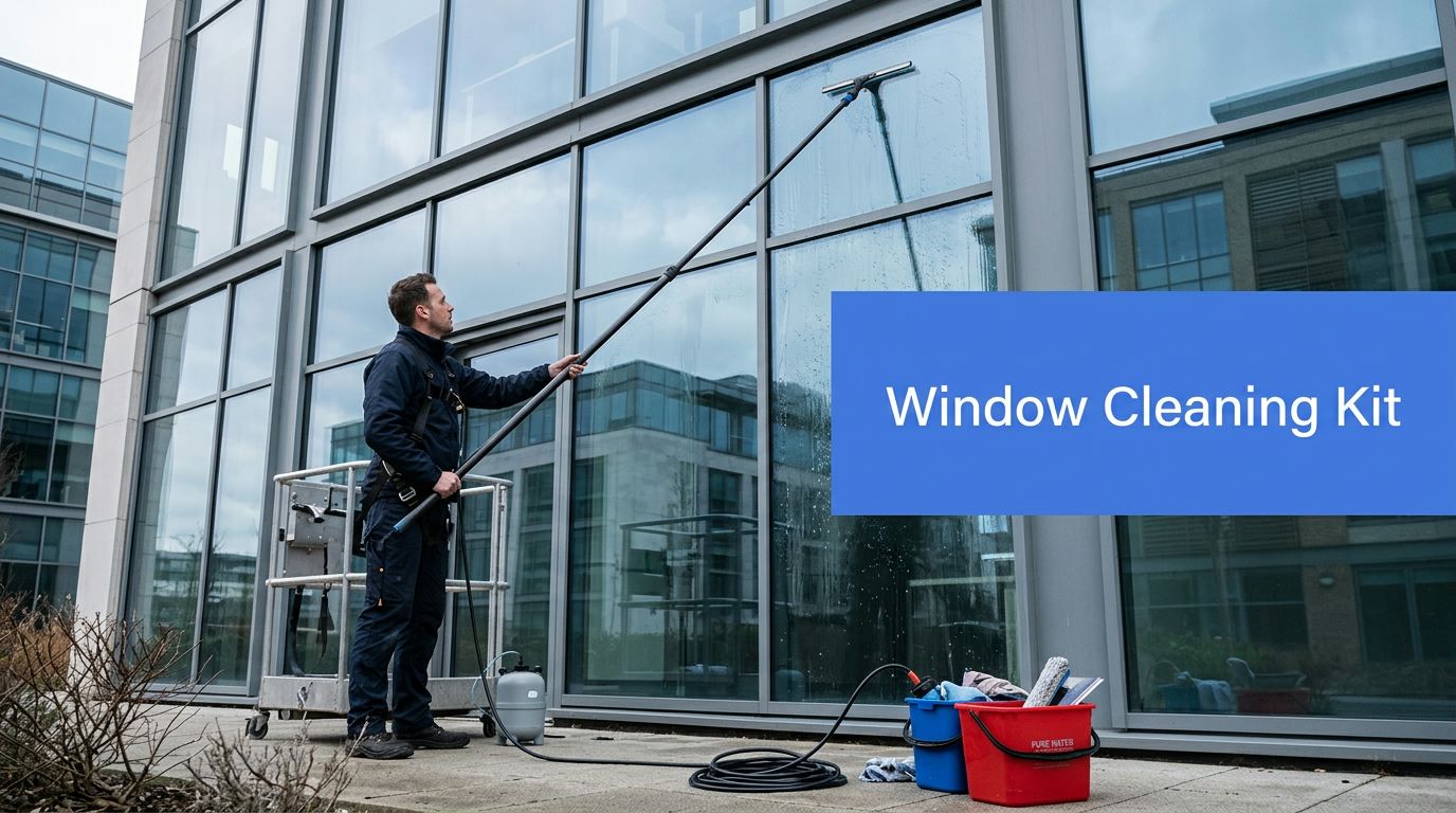 Outside Window Cleaning Kit: A Pro's Guide to Tools and Use