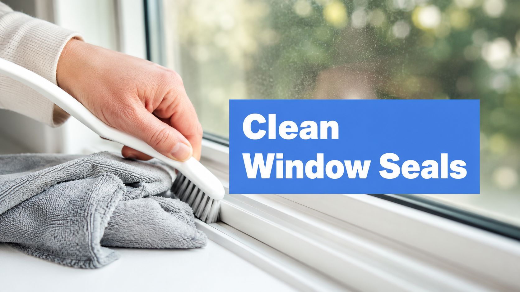 How to Clean Window Seals the Right Way