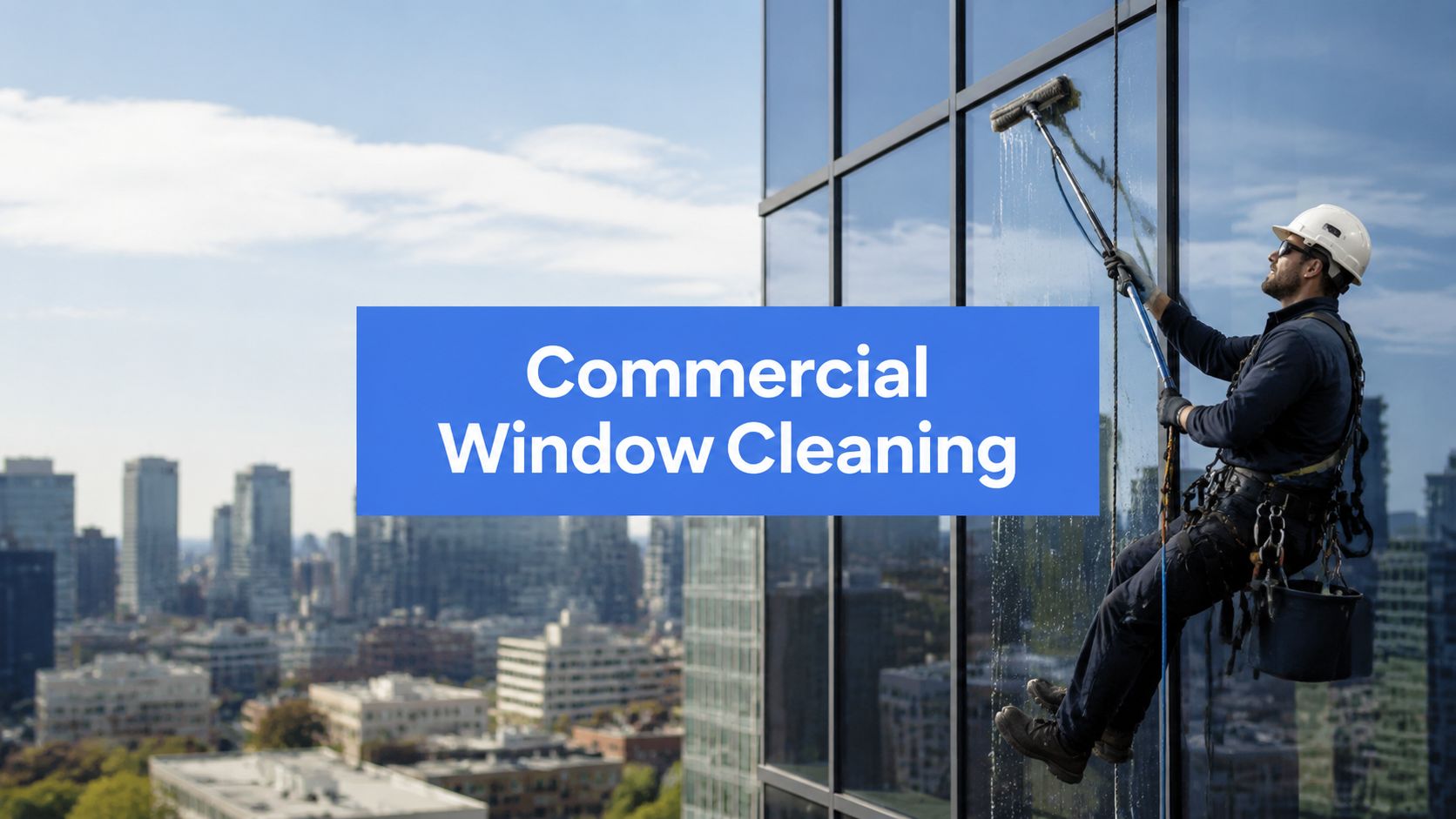 What Is Commercial Window Cleaning and How It Works