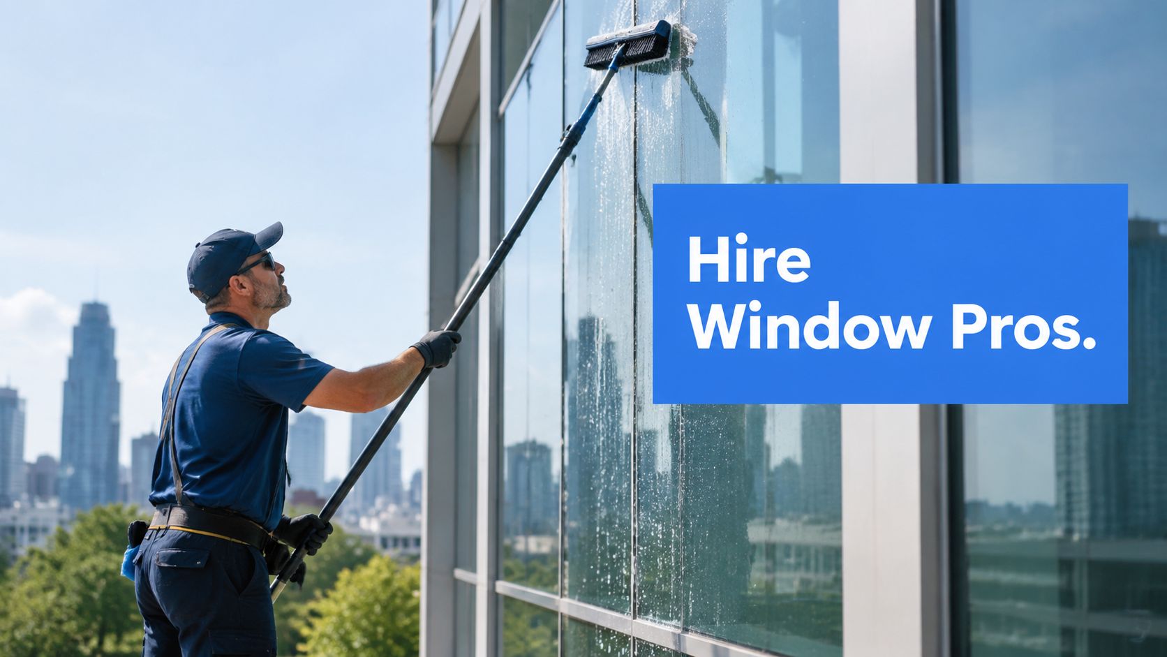 How to Hire a Commercial Window Washing Company