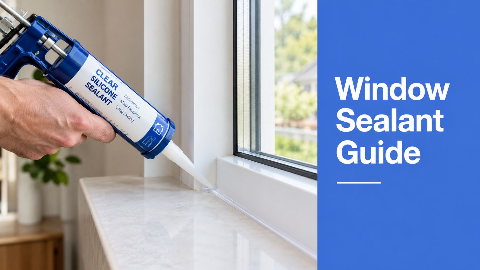 Glass Sealant for Windows: A Complete Homeowner Guide