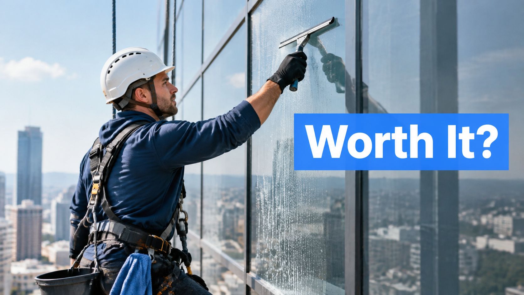 Is Professional Window Cleaning Worth It? a 2026 Guide