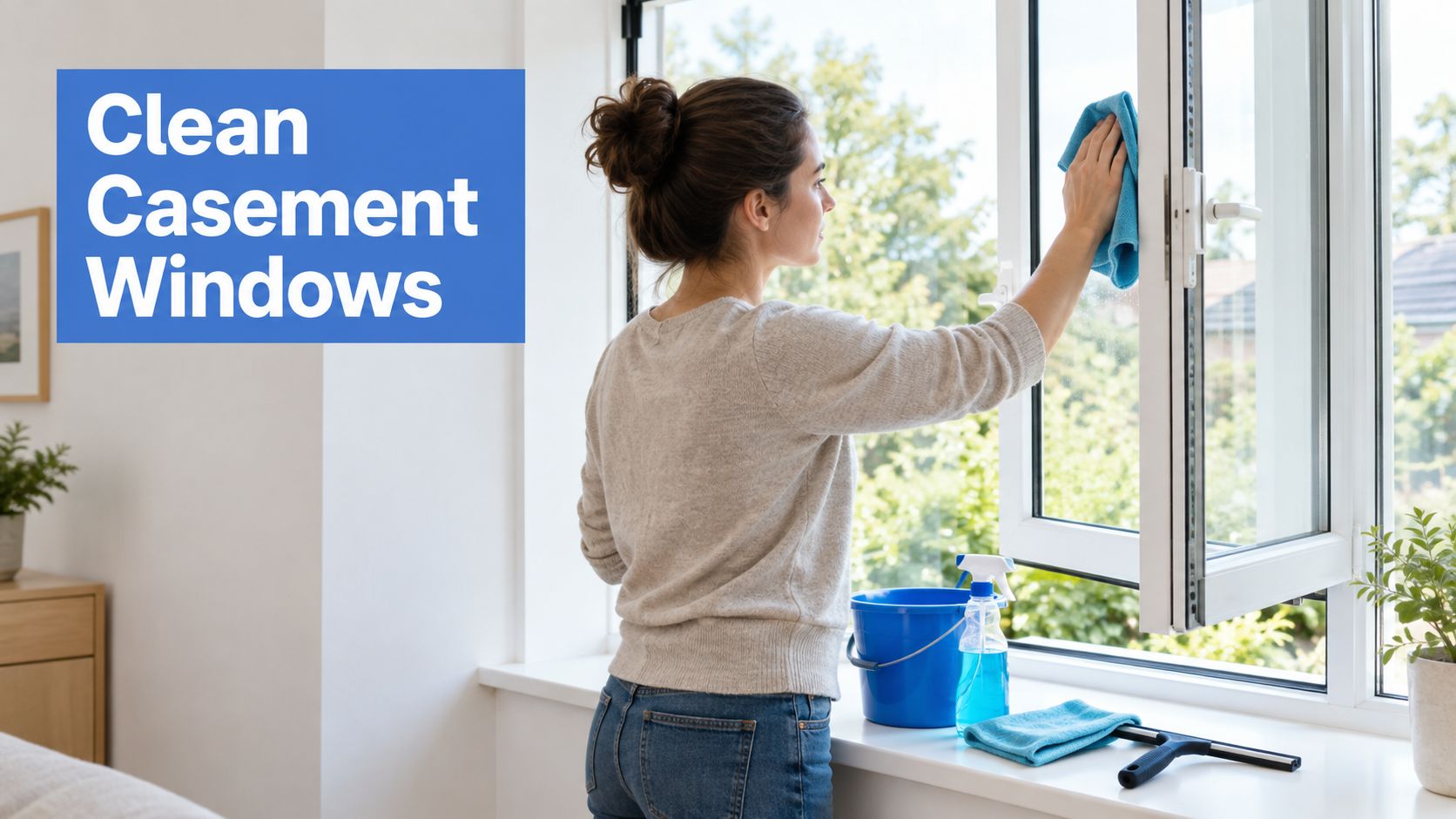 Casement Window Cleaning the Right Way at Home