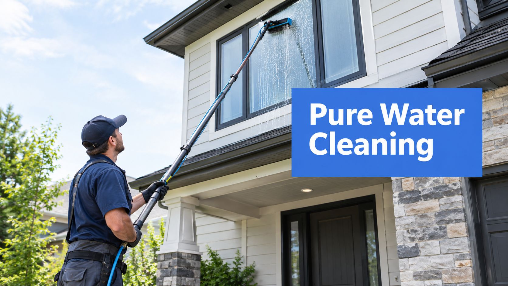 Window Cleaning with Pure Water: A Practical Guide