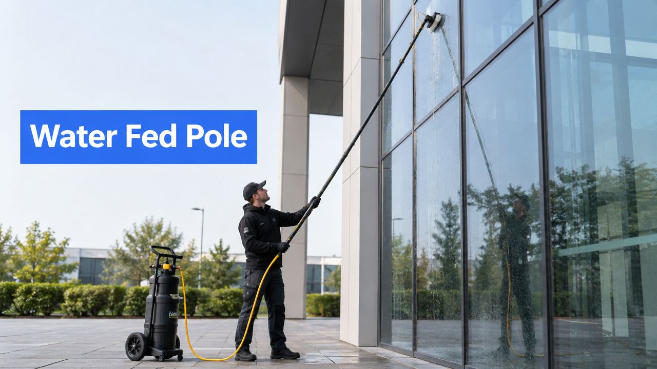 How Does Water Fed Pole Window Cleaning Work