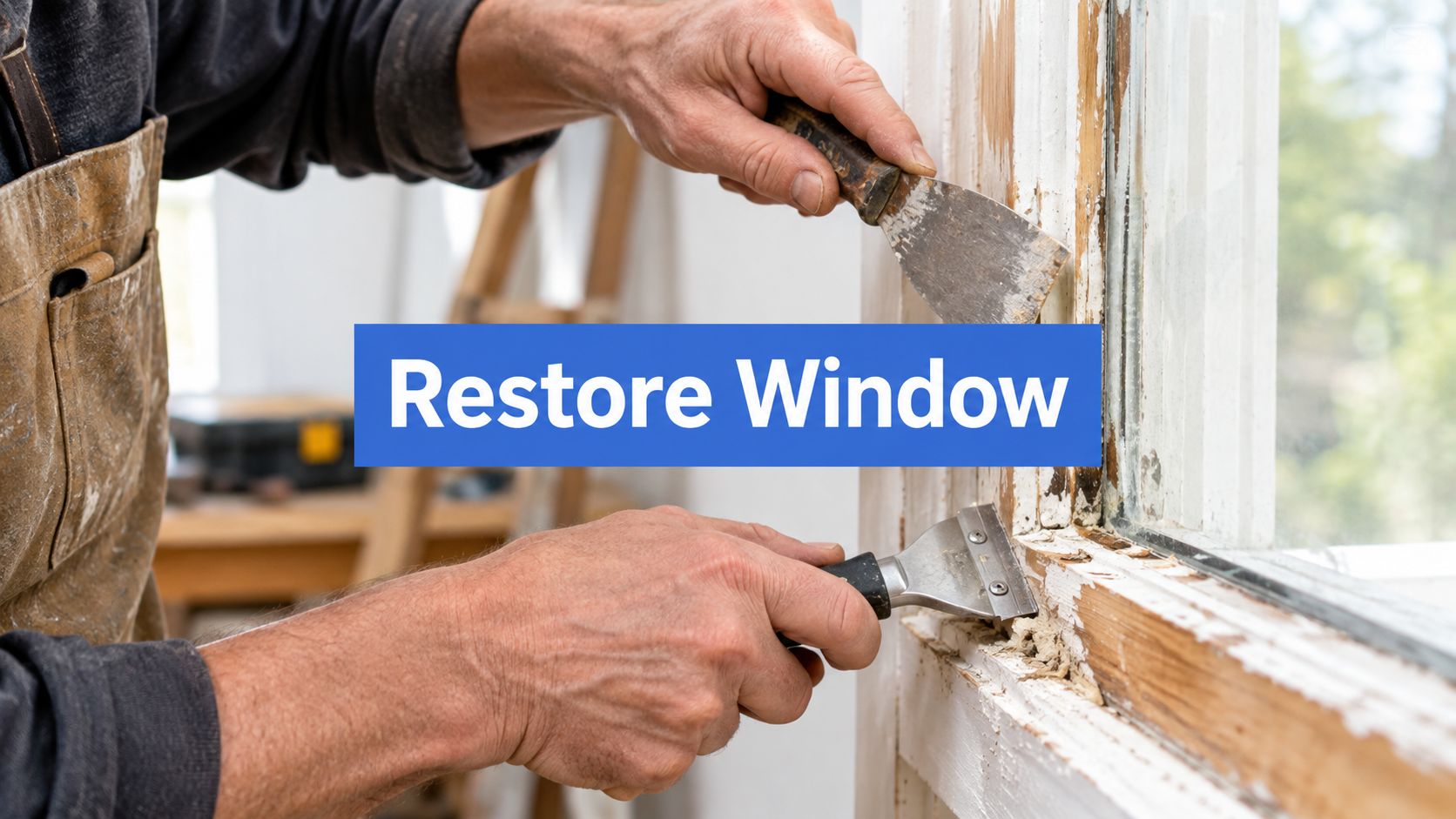 How to Restore Window Glass and Frames the Right Way