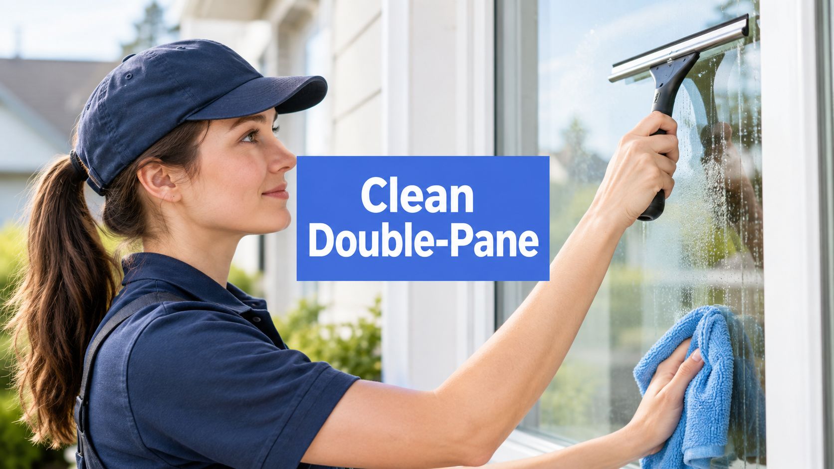 How to Clean Double Glass Windows Safely
