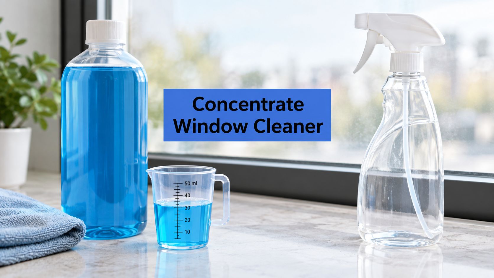 Concentrate Window Cleaner: Professional Guide