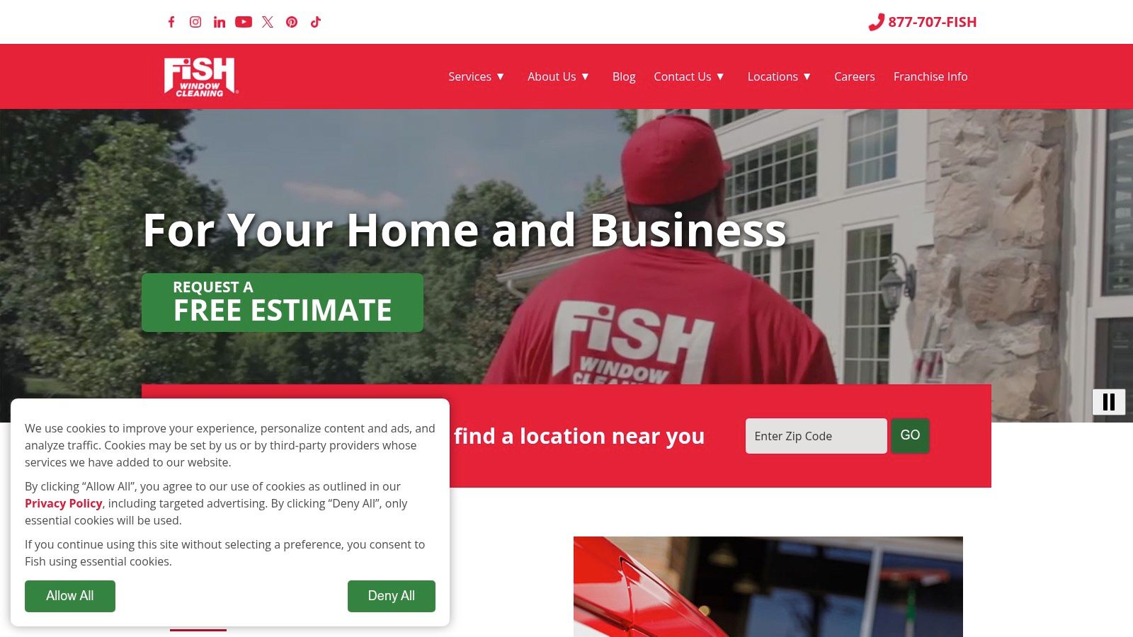 Fish Window Cleaning