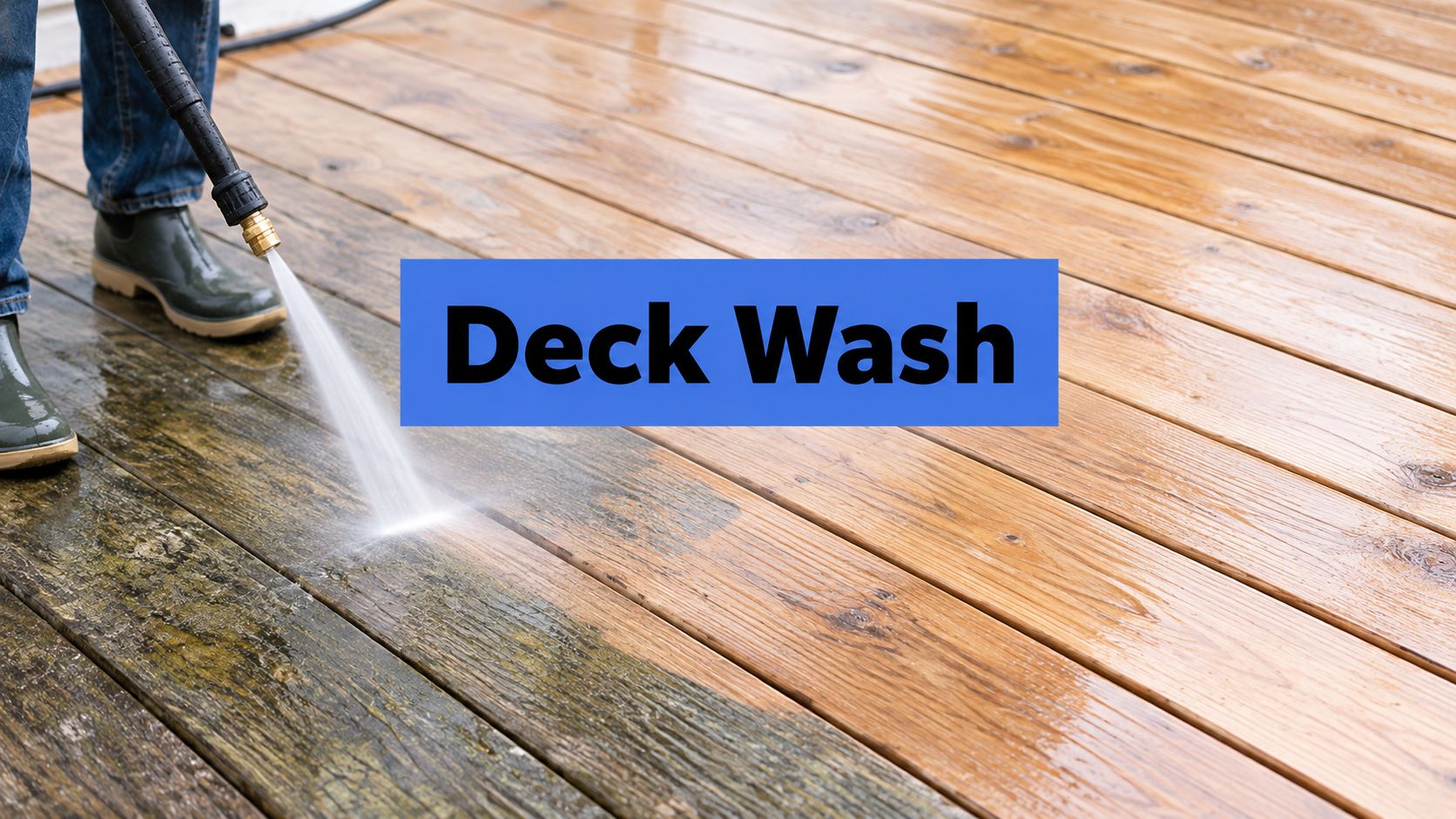 Deck Wash Before Staining a Practical Guide That Works