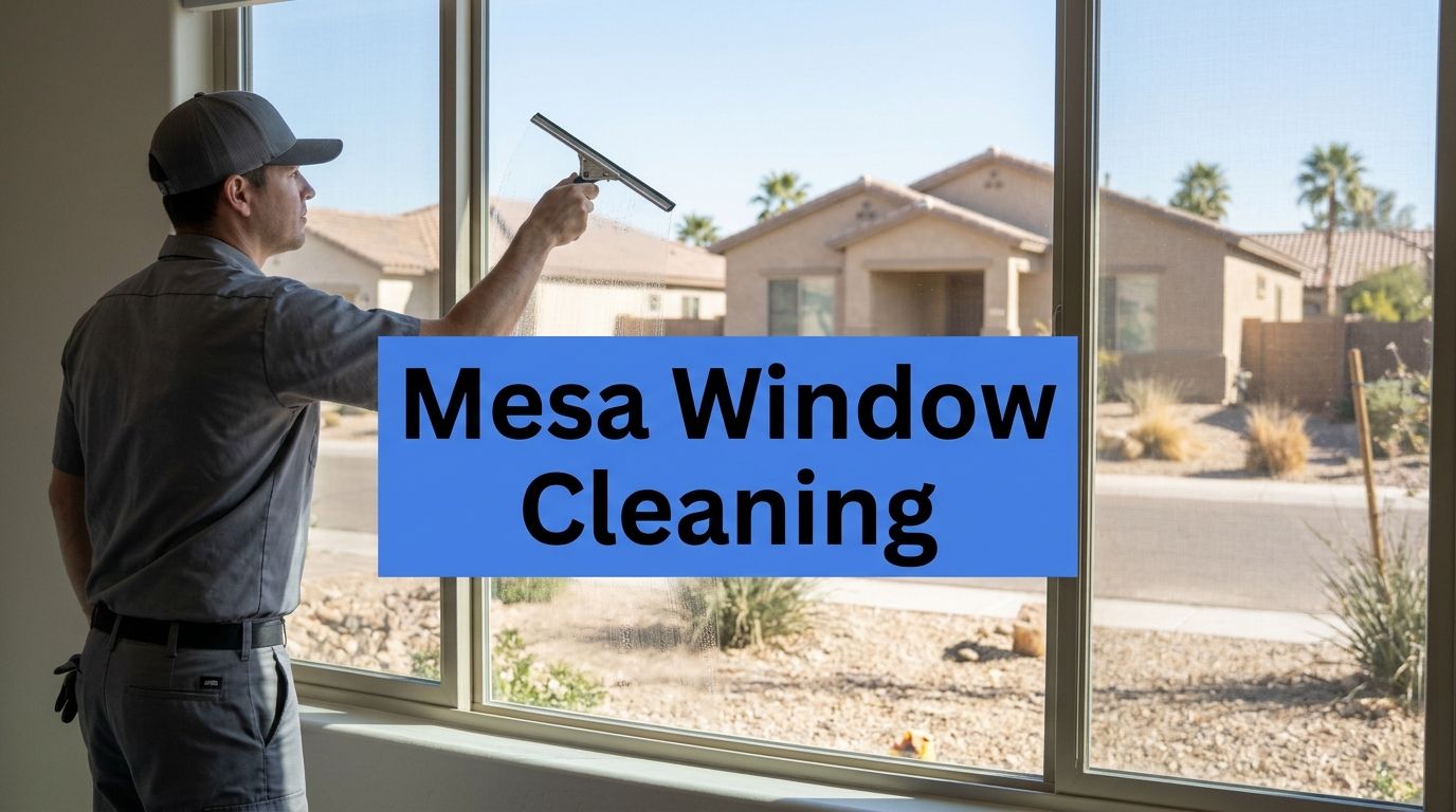 Window Cleaning Mesa AZ: Methods, Pricing, and Booking Tips