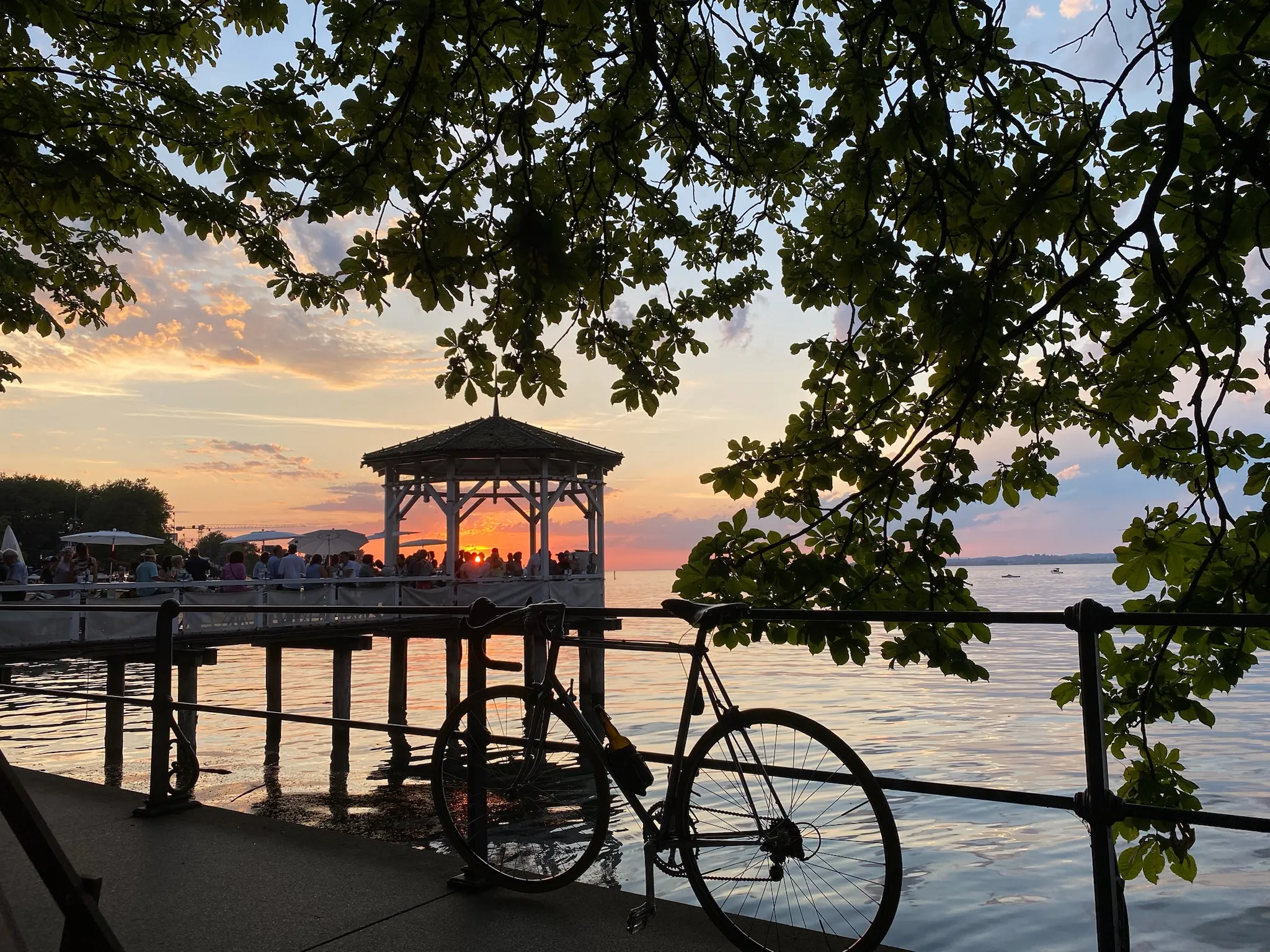 Sunset Bregenz ©Akiko Natter-Kubo