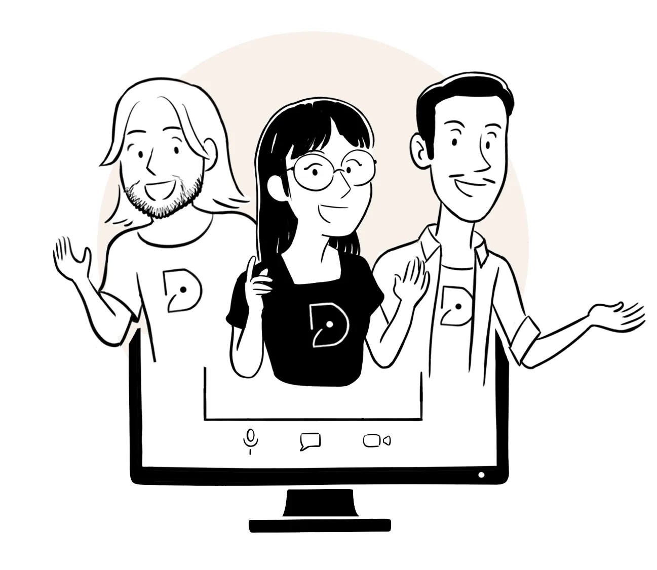 Train in relational skills in digital learning