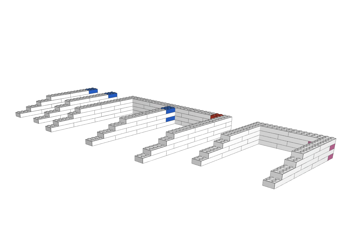 3D design of blocks needed for a project