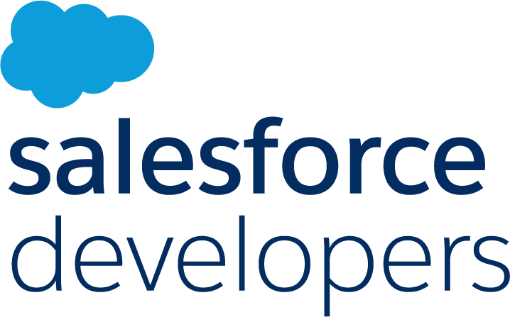 The logo of our principal sponsor, Salesforce developers.