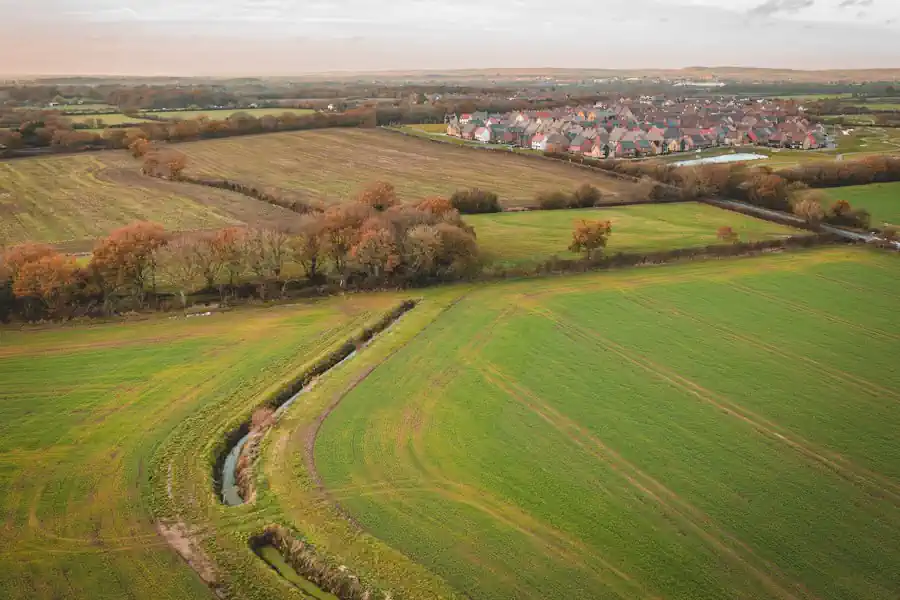 New housing development at Stodmarsh, Kent