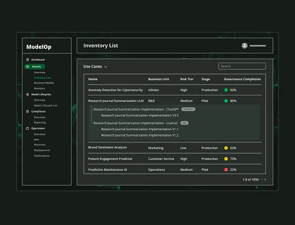 The dashboard of a computer with a green background.