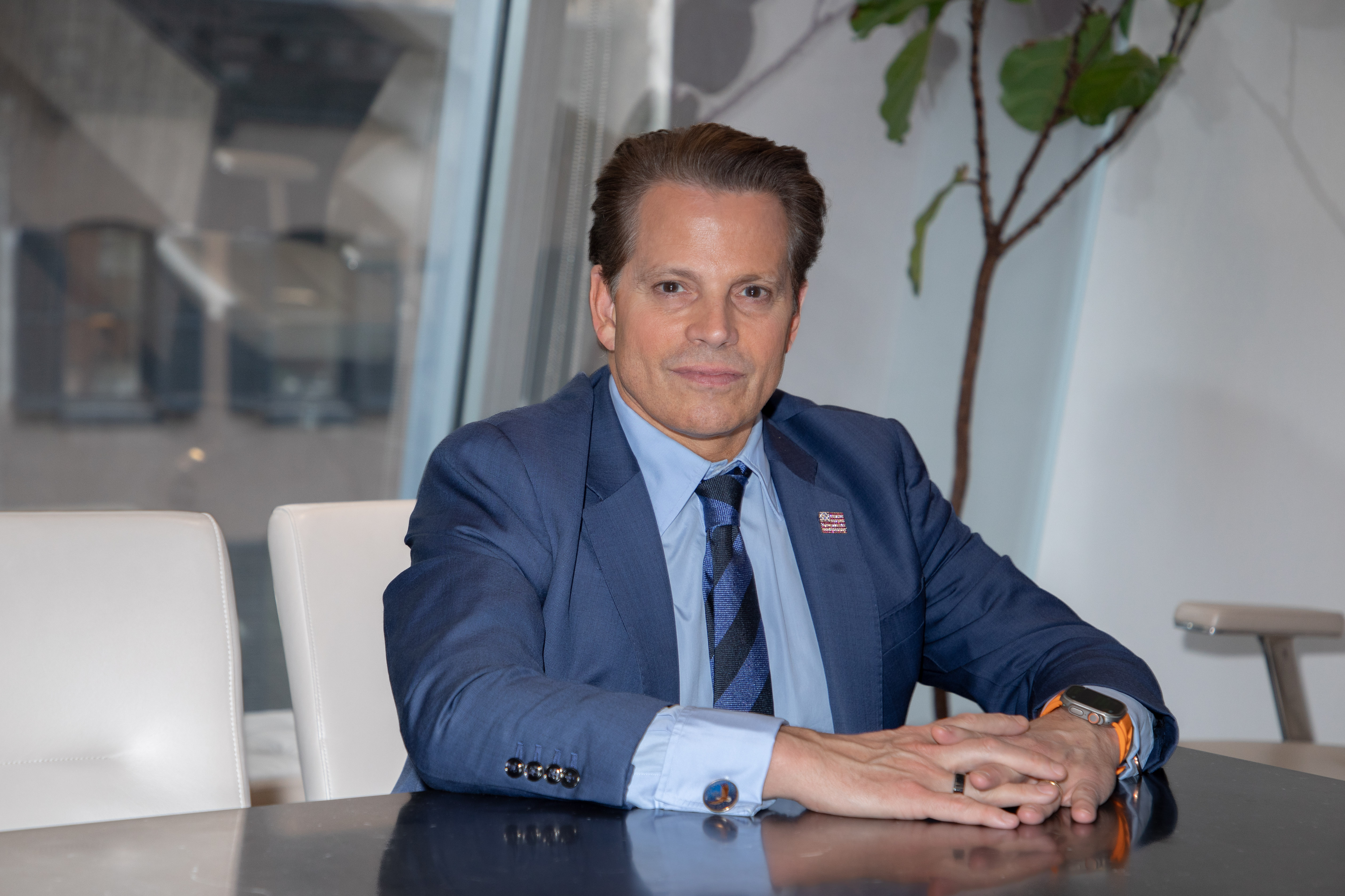 Beyond Wall Street, The Mooch is better known for his cutting takes on US politics in the popular podcast The Rest is Politics: US, which he hosts with BBC’s long-term North American correspondent Katty Kay.