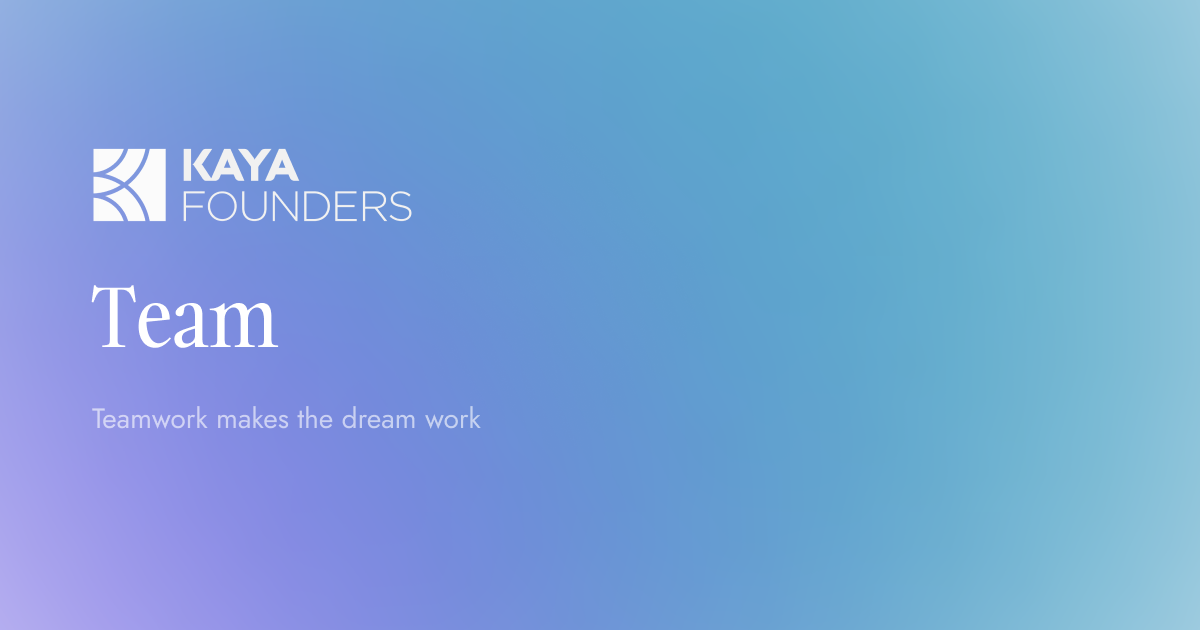 Kaya Founders photo