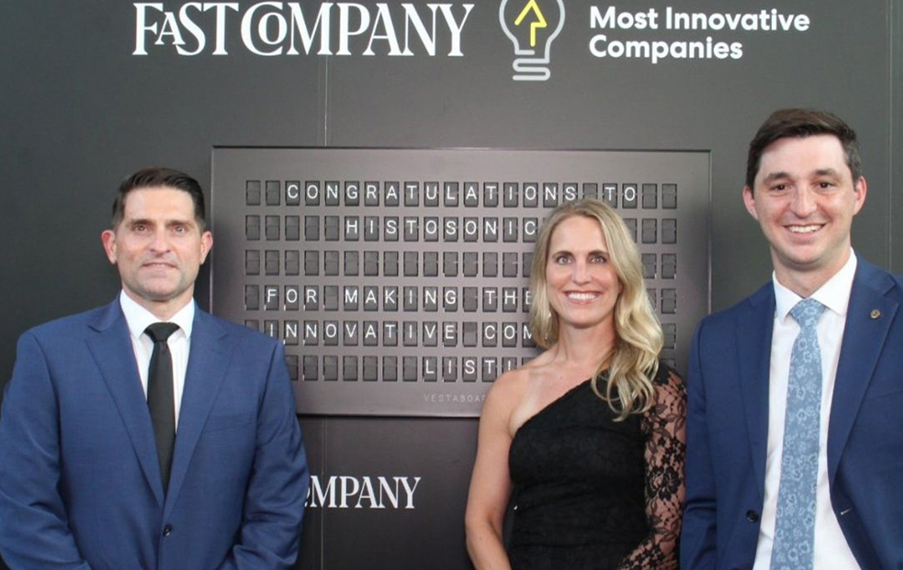 HistoSonics wins Fast Company’s 2025 Most Innovative Medical Device Company award in New York