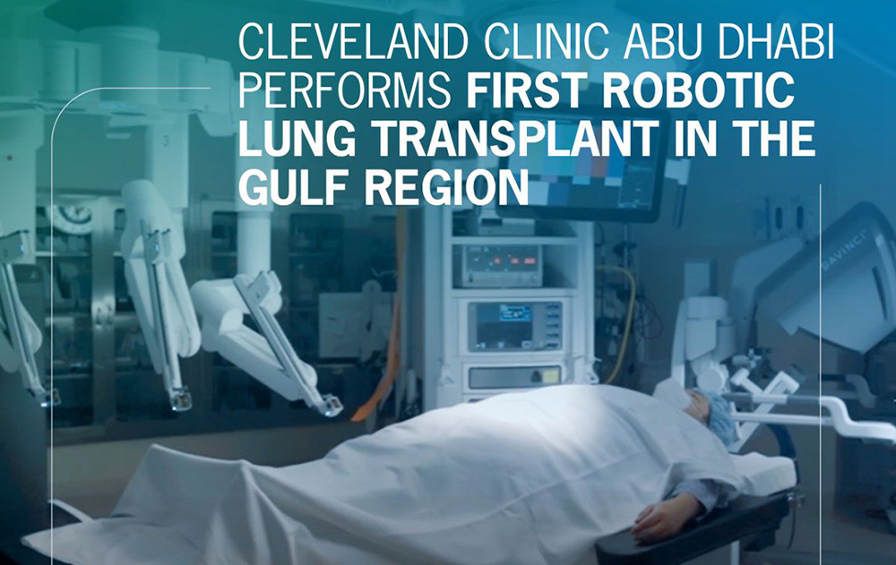 The First Robotic Lung Transplant in the Gulf Region