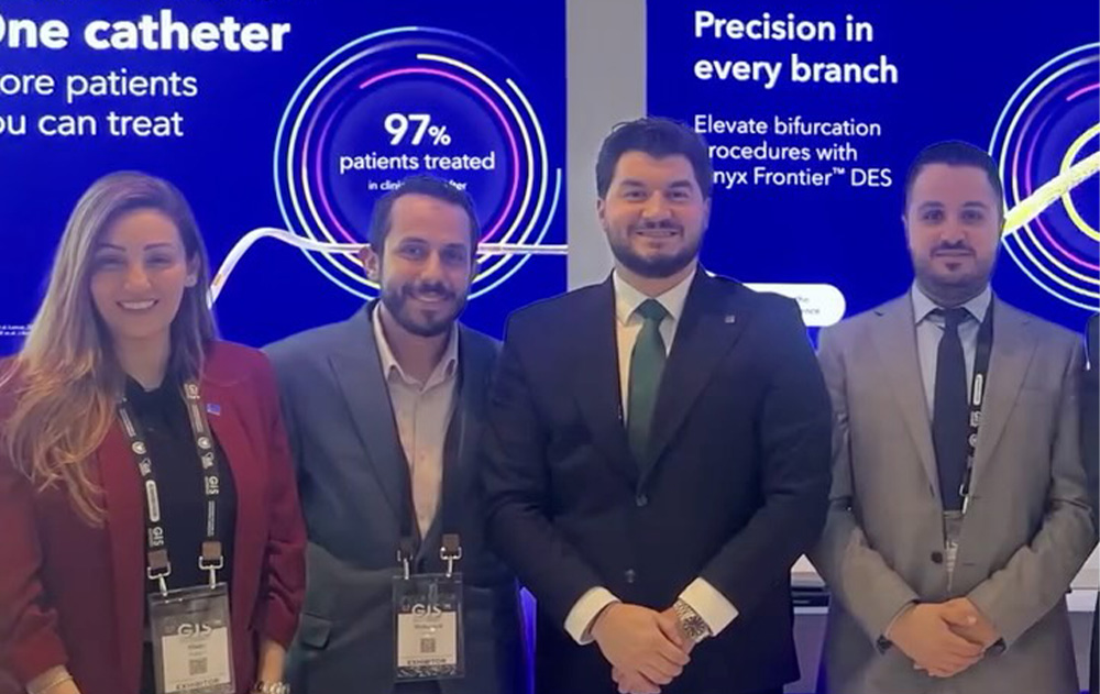 Gulf Intervention Society Conference (GIS 2025) with our partners Medtronic, showcasing their latest cardiovascular technology