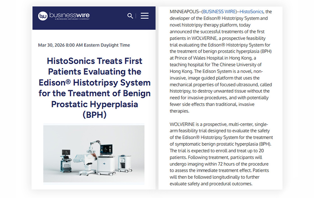 Treatment of Benign Prostatic Hyperplasia (BPH)