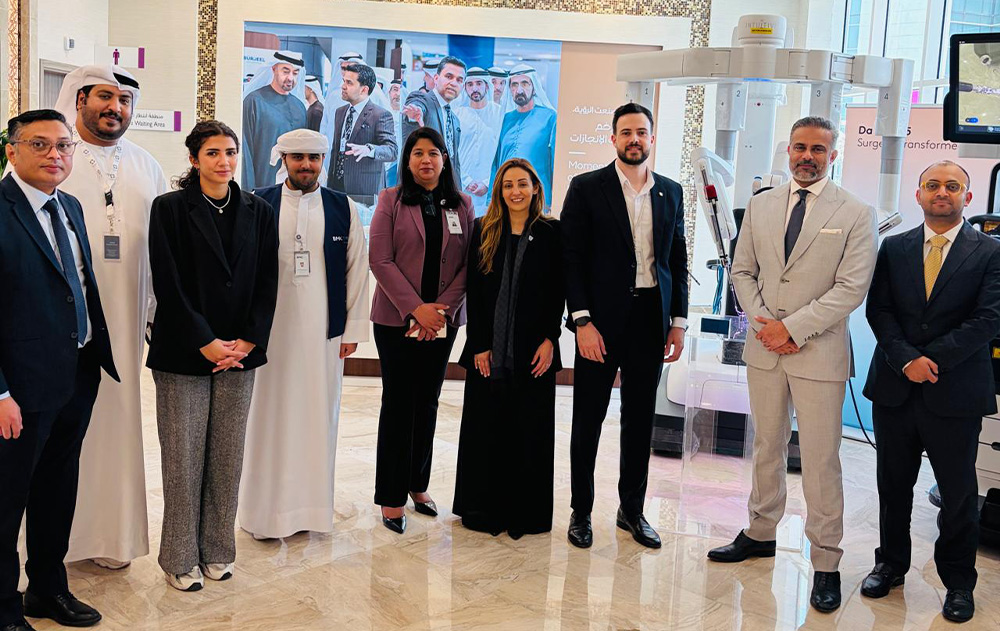 Showcasing Intuitive da Vinci 5 Robotic Surgical System at Burjeel Medical City