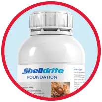 Shelldrite Foundation packaging bottle