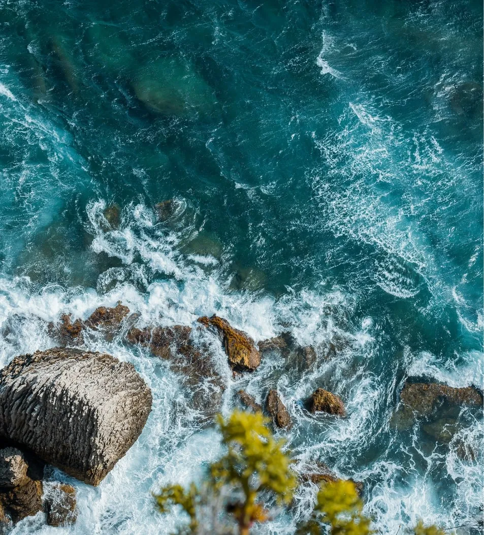 Corsica cliffs