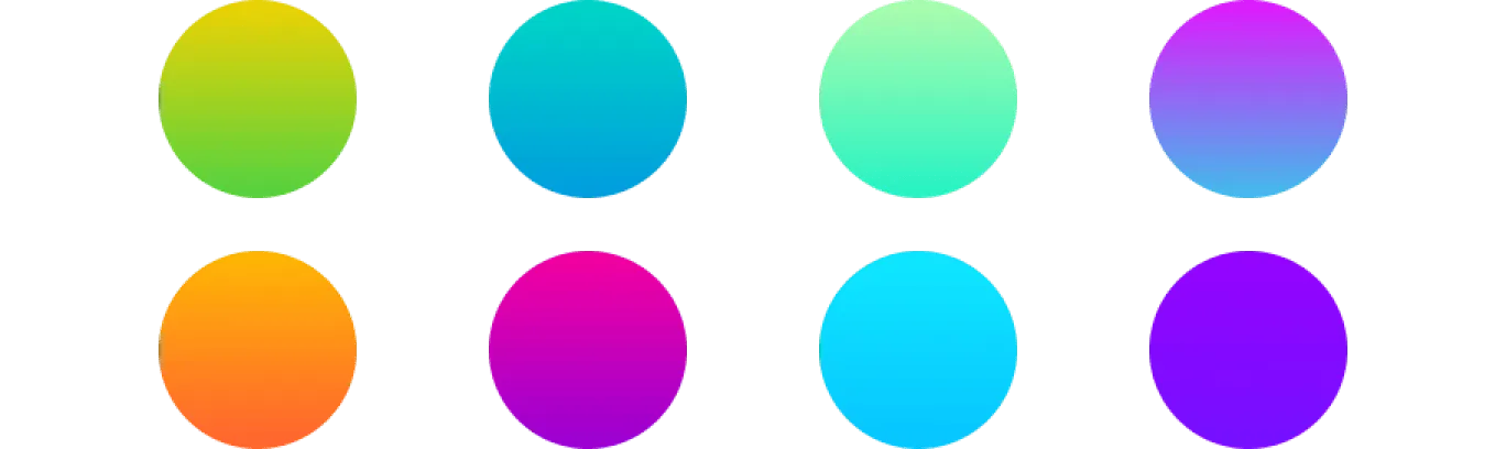 This image is featuring main brand colors for Re:Active branding.