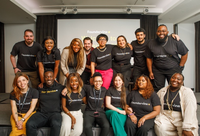 Group of people smiling