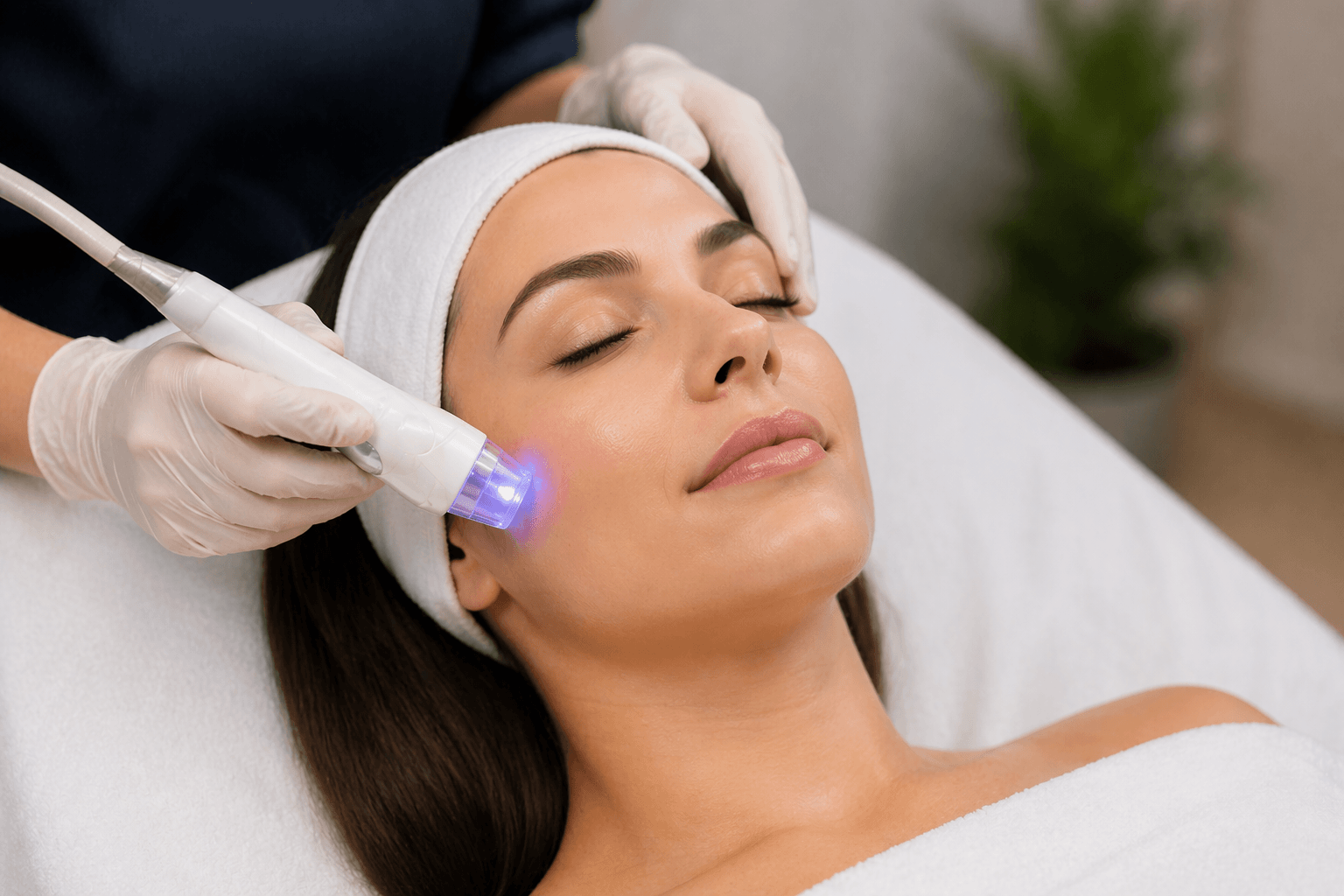 Before and after results of Xerf Skin Treatment for wrinkles and skin tightening in McMurray, Pennsylvania