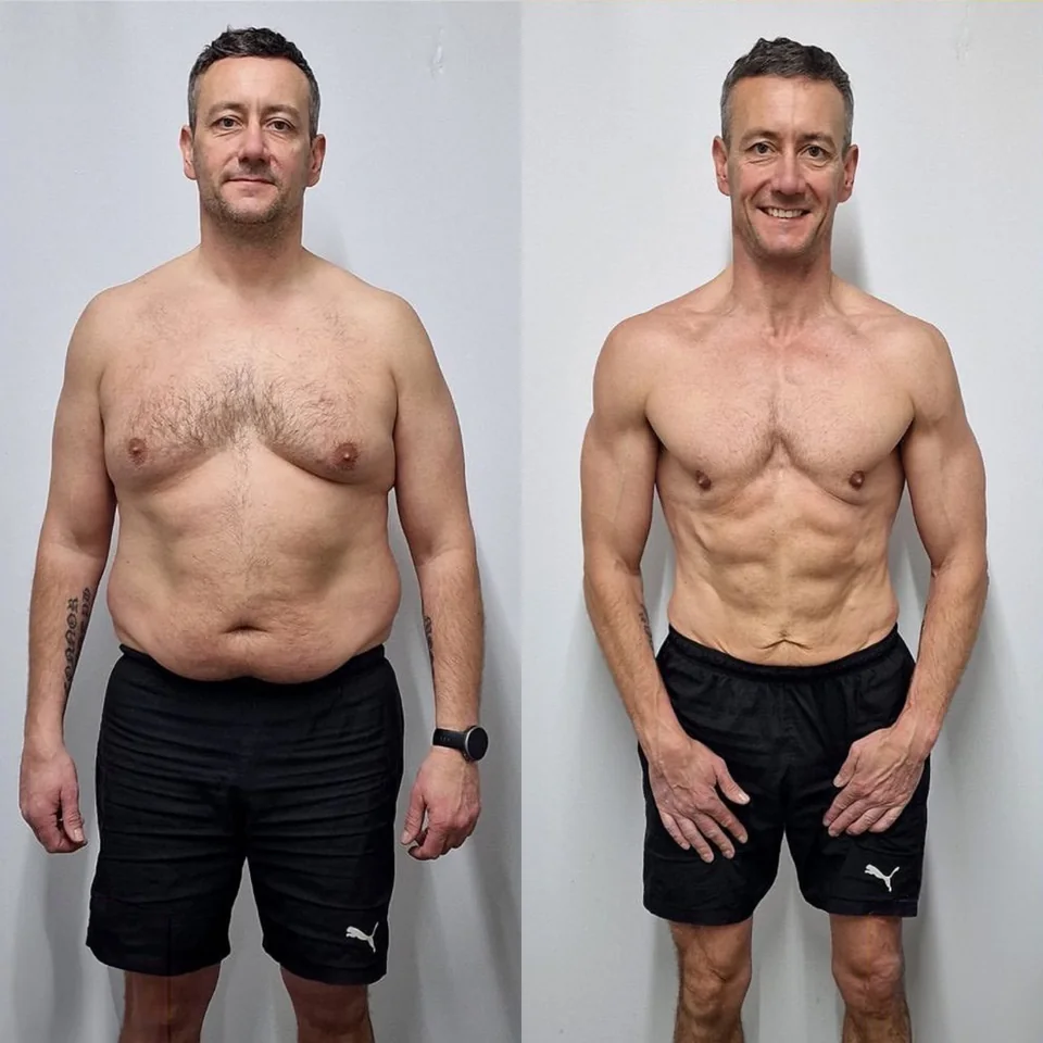 Mike before and after coaching