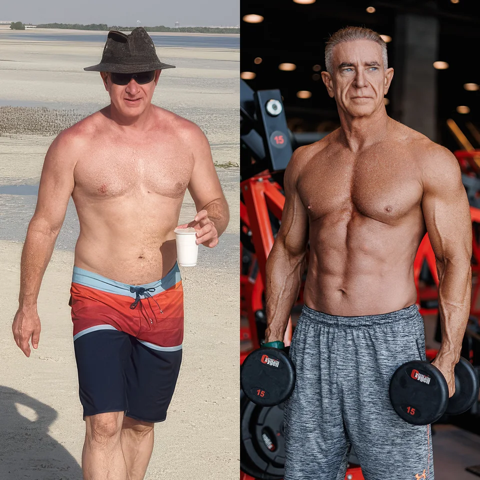 Wayne before and after coaching