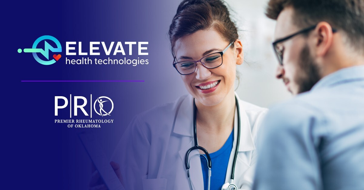 Elevate Health Technologies Partners with Premier Rheumatology of Oklahoma to Bring Medication Dispensing Directly to Patients