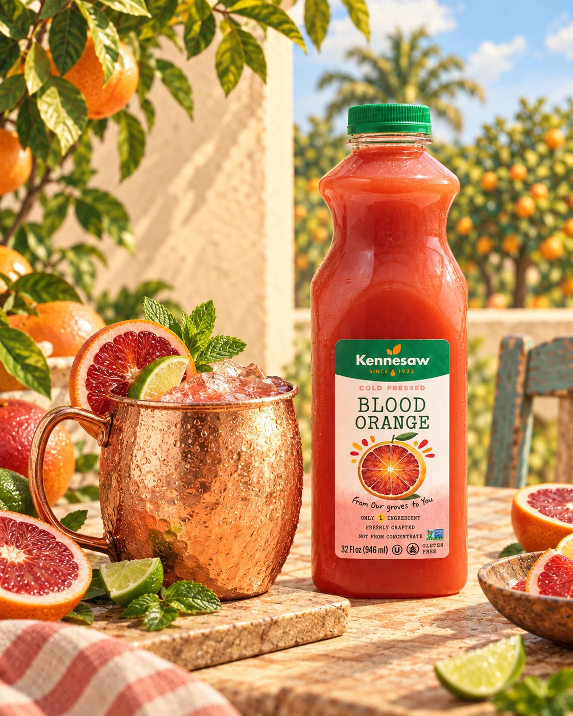 Blood Orange Mule