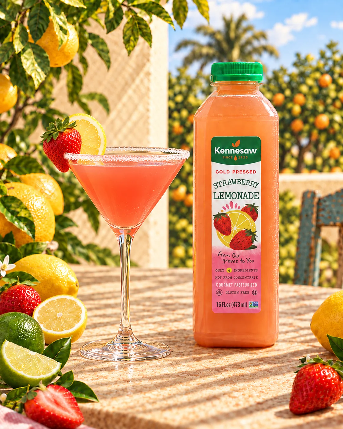 Strawberry Lemon Drop