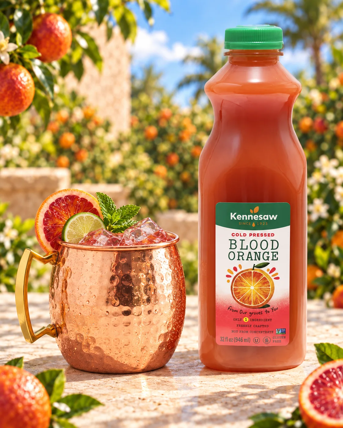 Blood Orange Mule