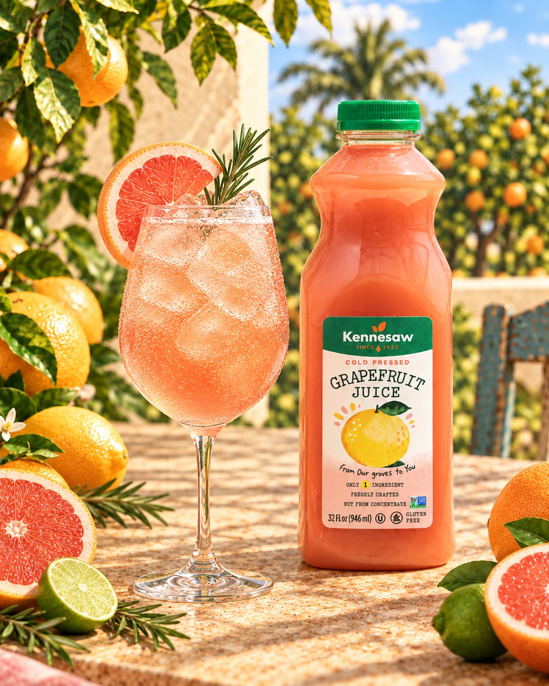 Grapefruit Gin Spritz