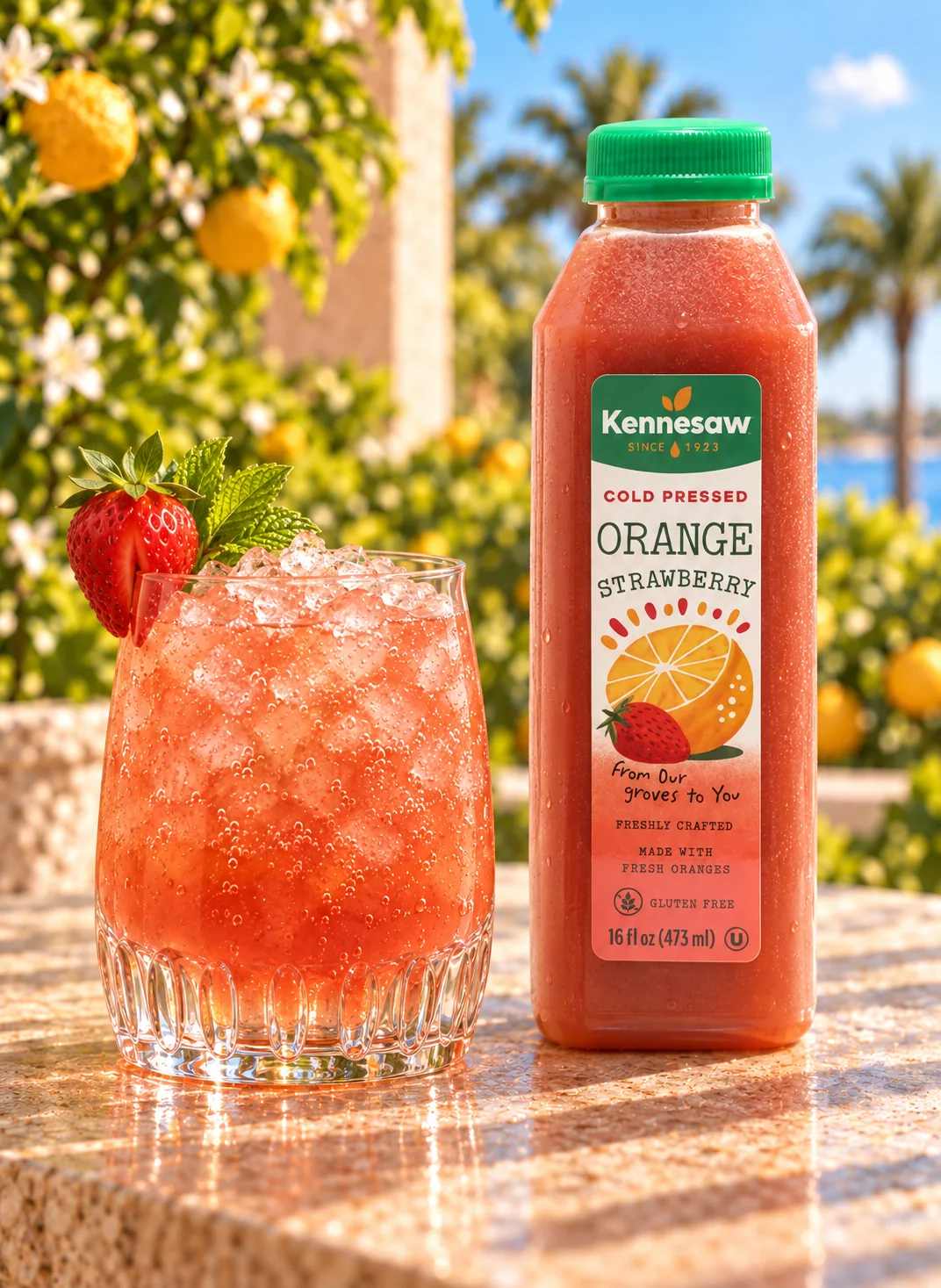 Strawberry Ginger Smash
