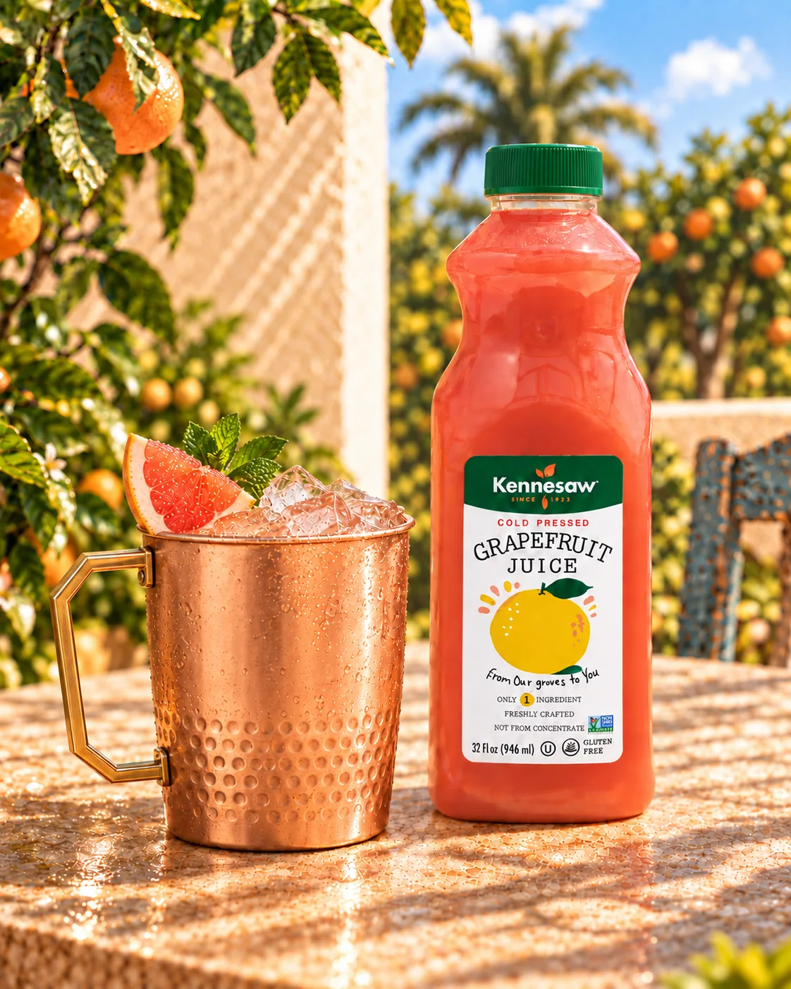 Grapefruit Ginger Cooler