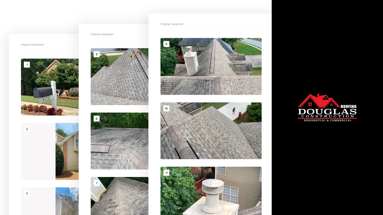 Sample roof inspection report with high quality pictures