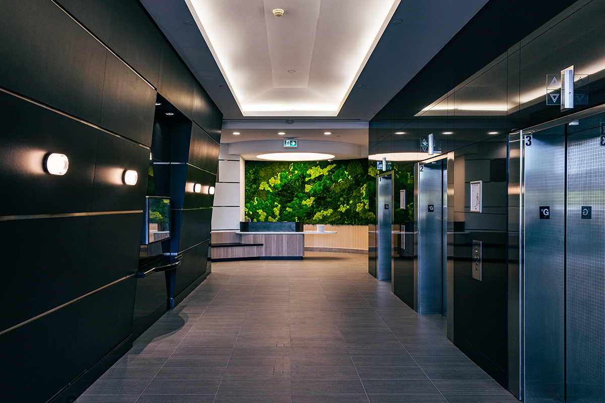 Enhanced Elevator Corridor 