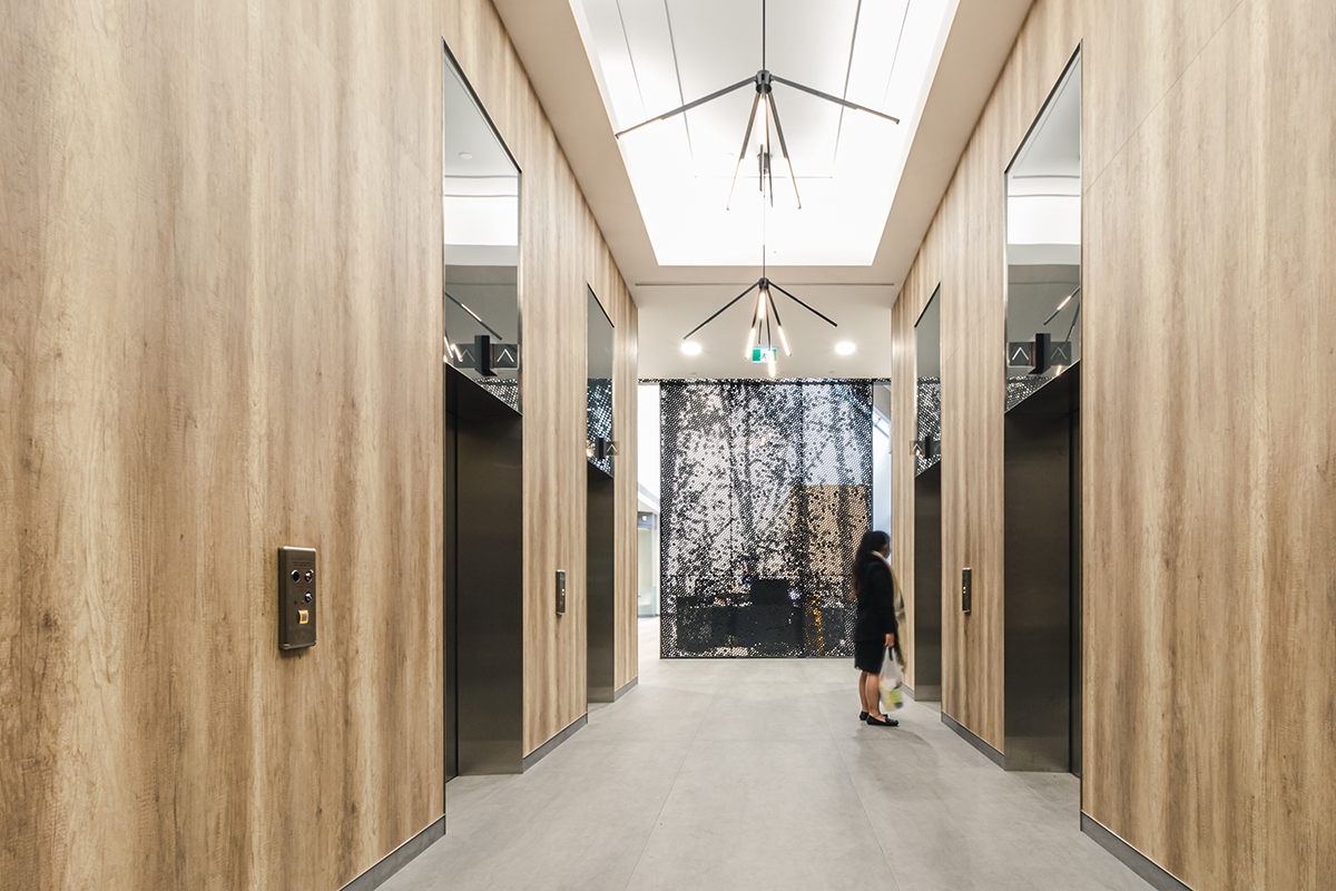Enhanced Elevator Corridor