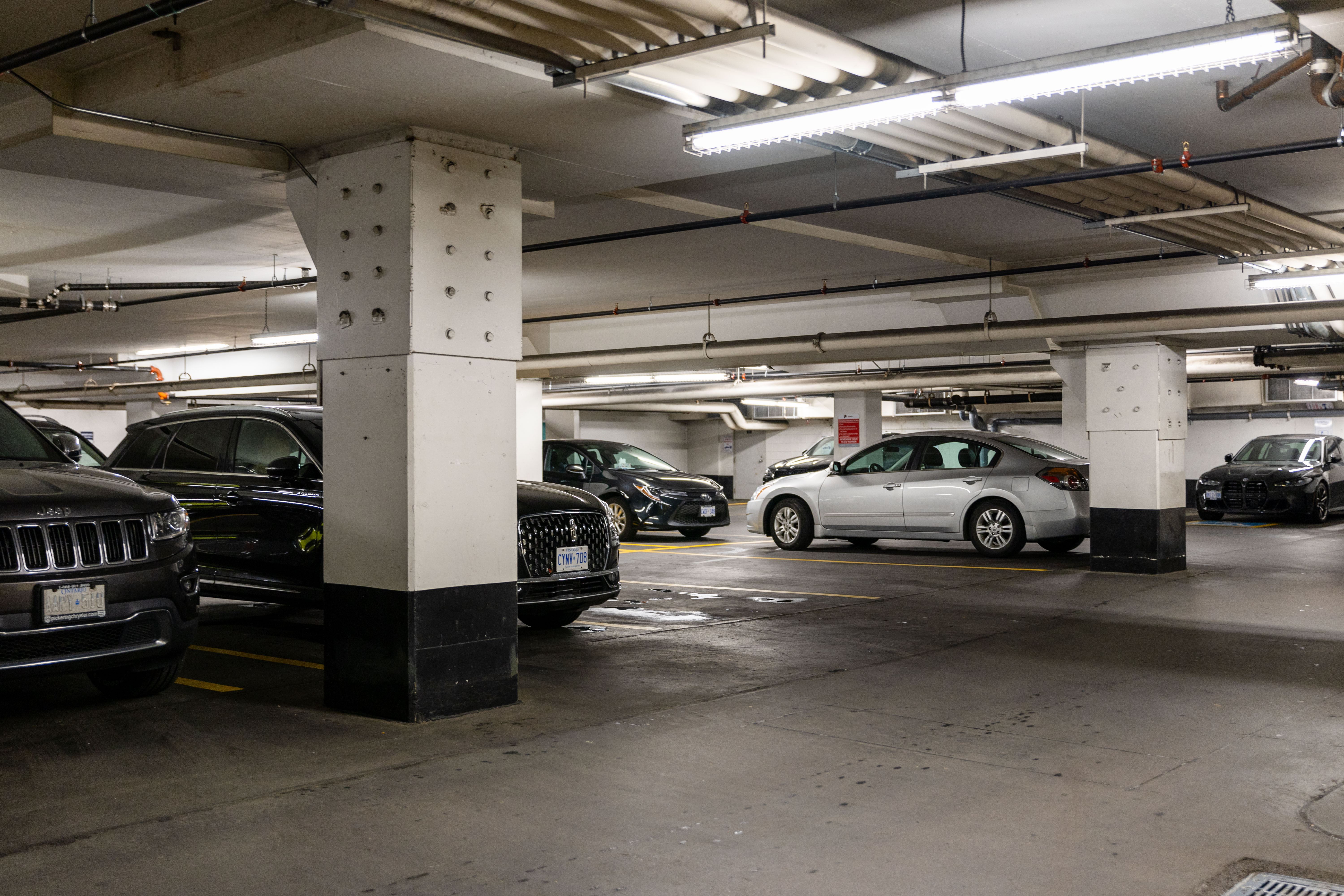 Secure Underground Parking 